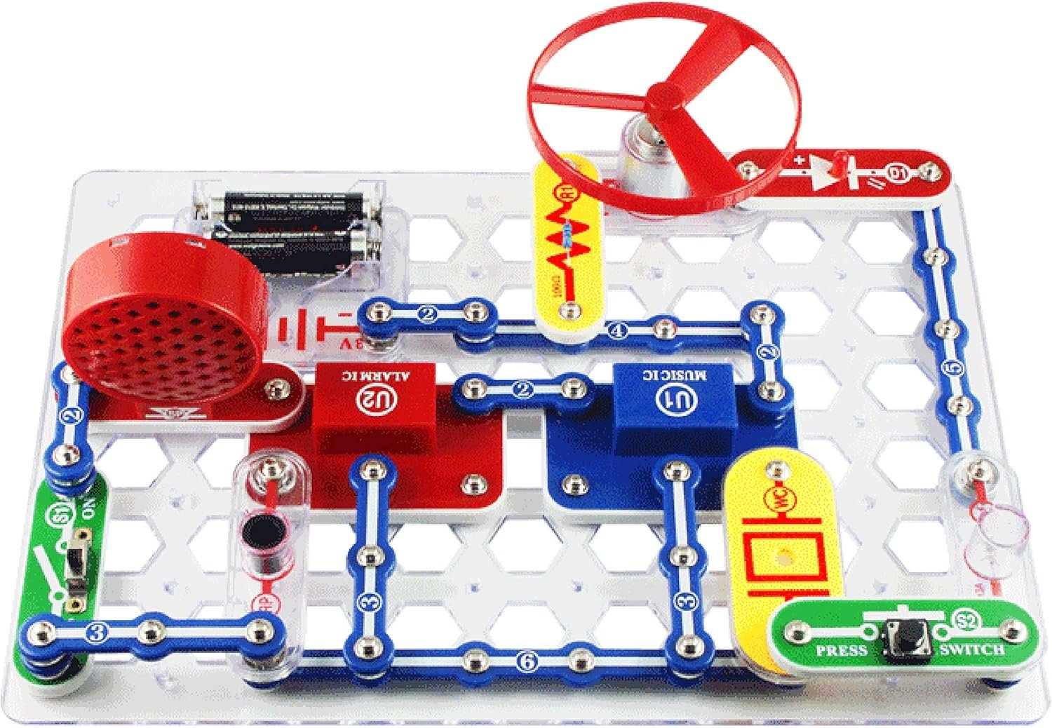 Snap Circuits JR. Plus SC-110 Electronics Exploration Kit